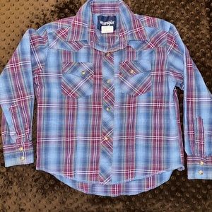 Boys western button down long sleeve